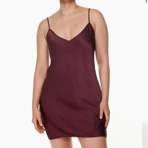 Aritzia Wilfred Only Slip Mini Dress XL